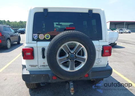 2018 Jeep Wrangler Unlimited Sahara 4X4 z USA, uszkodzony, nr VIN 1C4HJXEG6JW112976